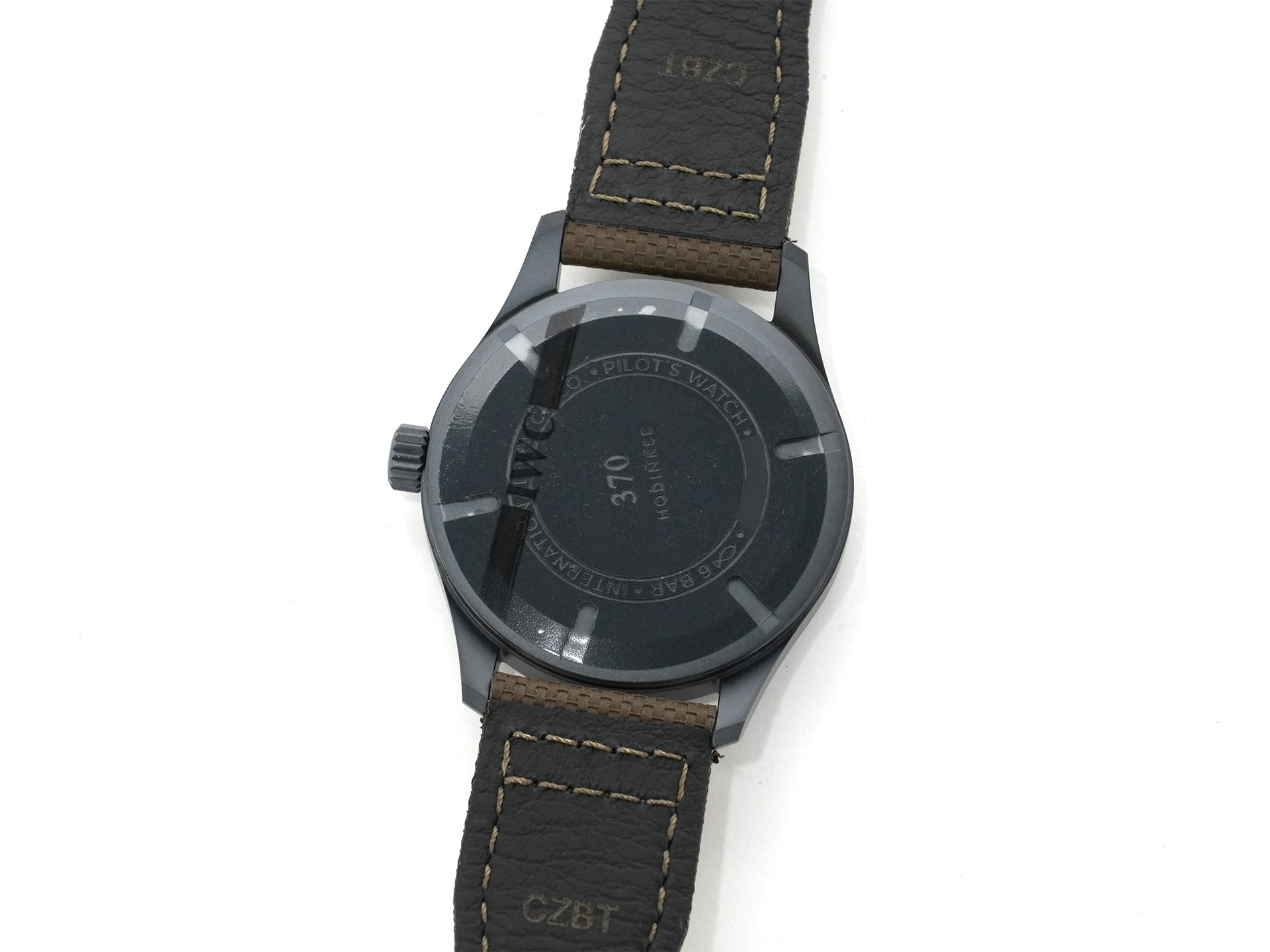 IWC Pilot's Watch Mark XVIII Hodinkee Ref.IW324801 Ceratanium Black Dial Unused i3qfwzvm