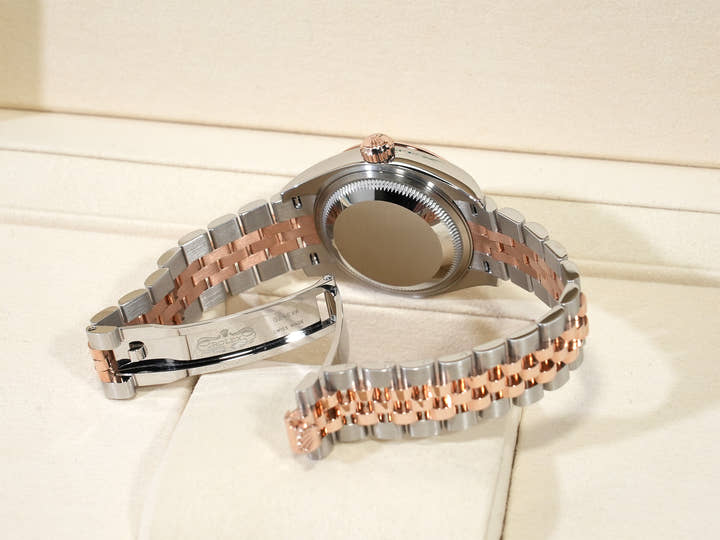 ロレックス デイトジャスト Ref.279171NG ステンレススチール/エバーローズゴールド ホワイトシェル文字盤 ジュビリーブレスレット 美品 tpogjk3i