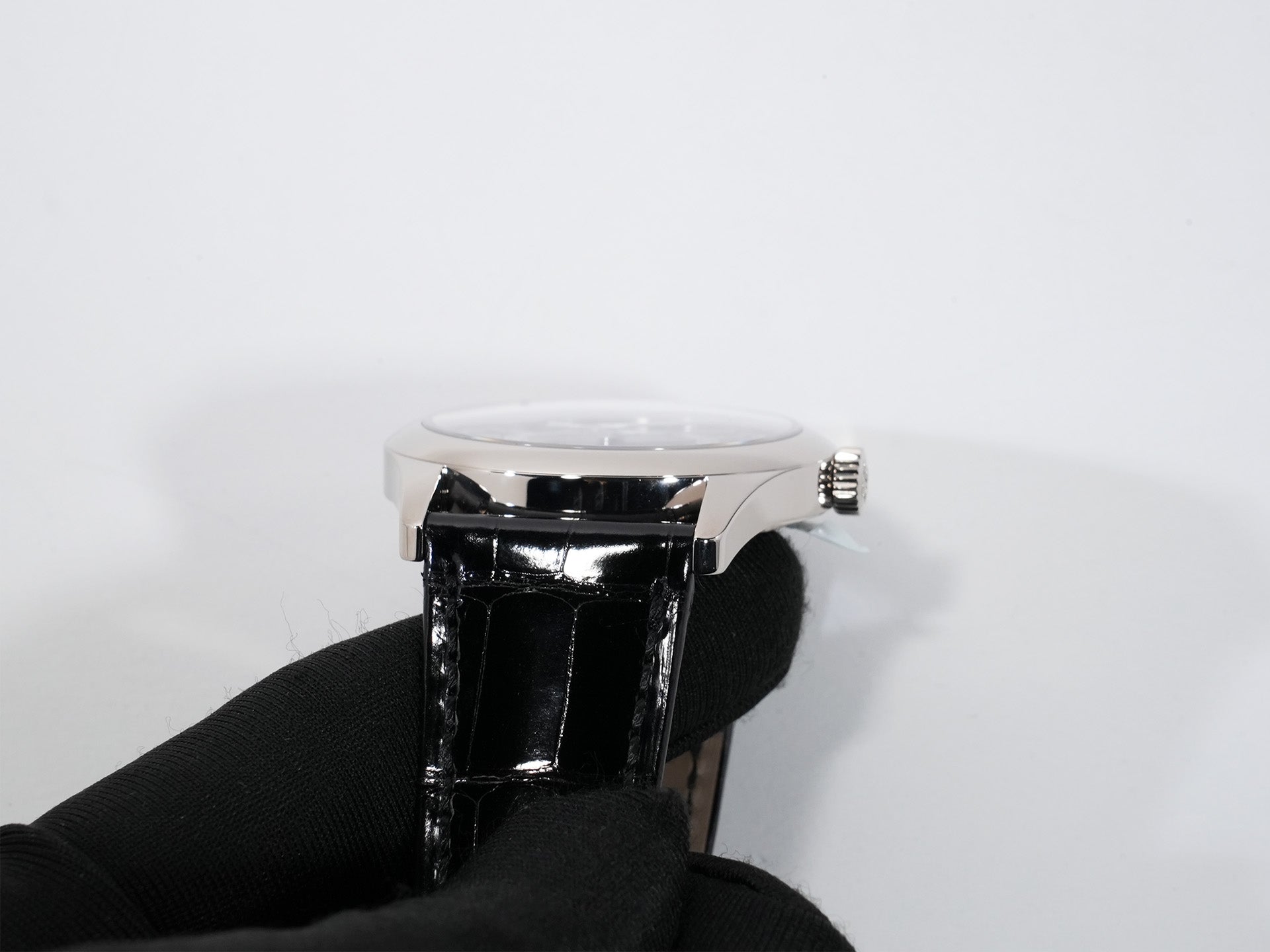 パテックフィリップ カラトラバ Ref.6006G-001 ホワイトゴールド ブラック文字盤 美中古 364gdgga