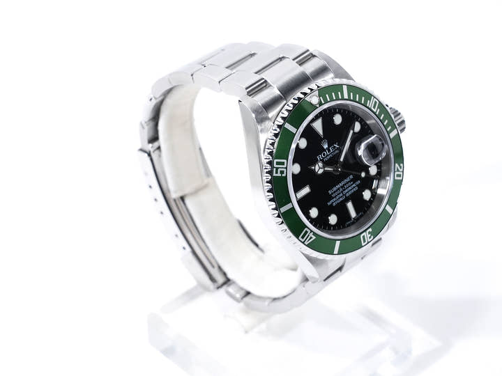 Rolex Submariner Date Ref. 16610LV Stainless Steel Black Dial Used wv4sf7jc