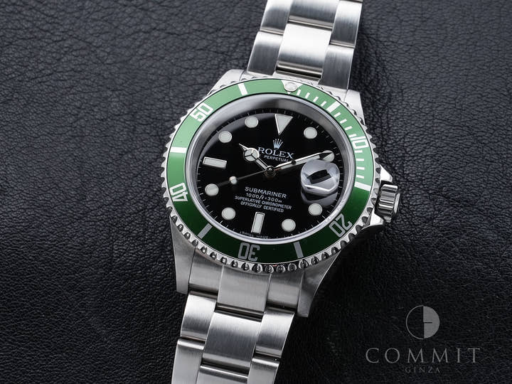 Rolex Submariner Date Ref. 16610LV Stainless Steel Black Dial Used wv4sf7jc