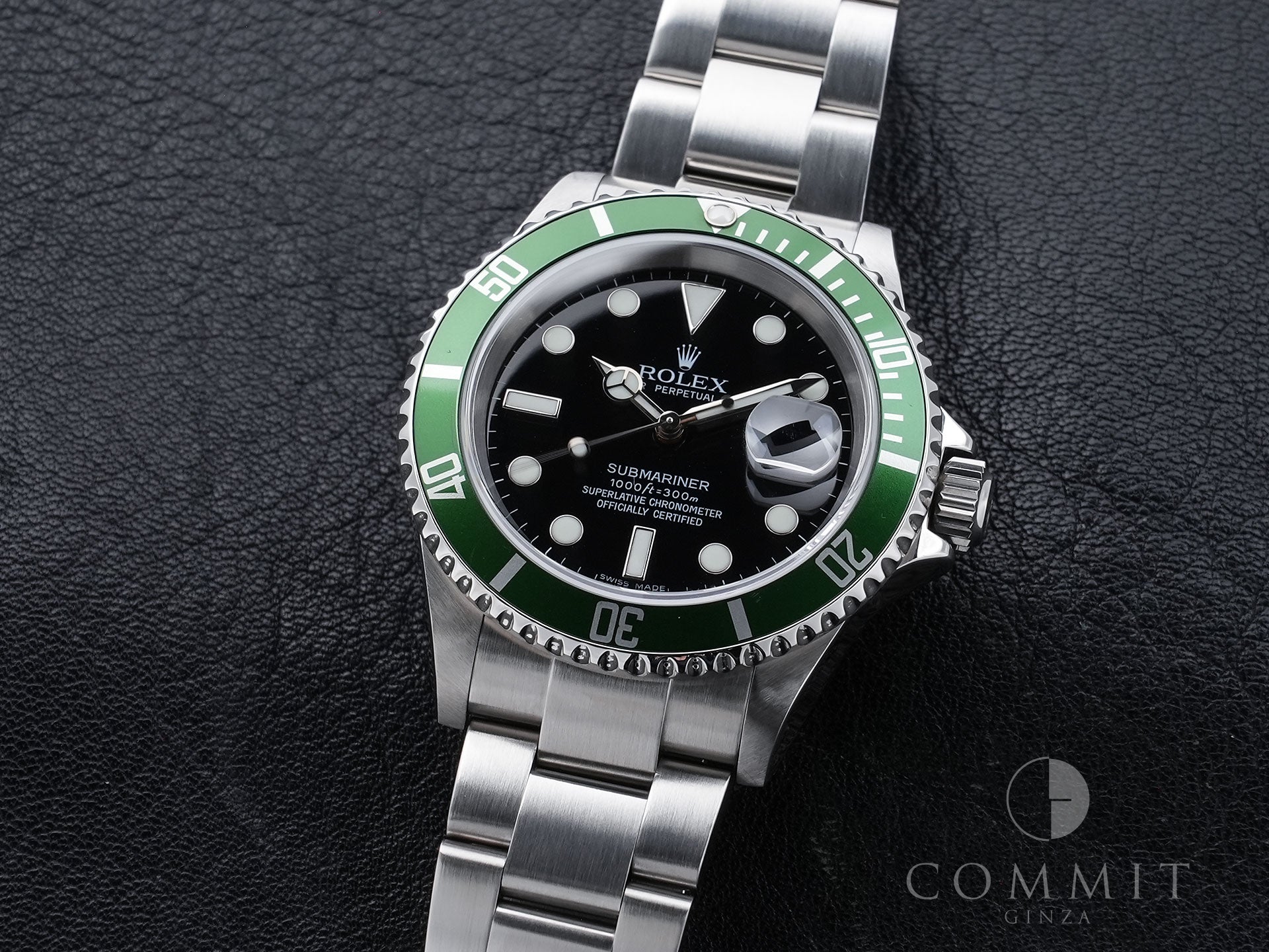 Rolex Submariner Date Ref. 16610LV Stainless Steel Black Dial Used wv4sf7jc