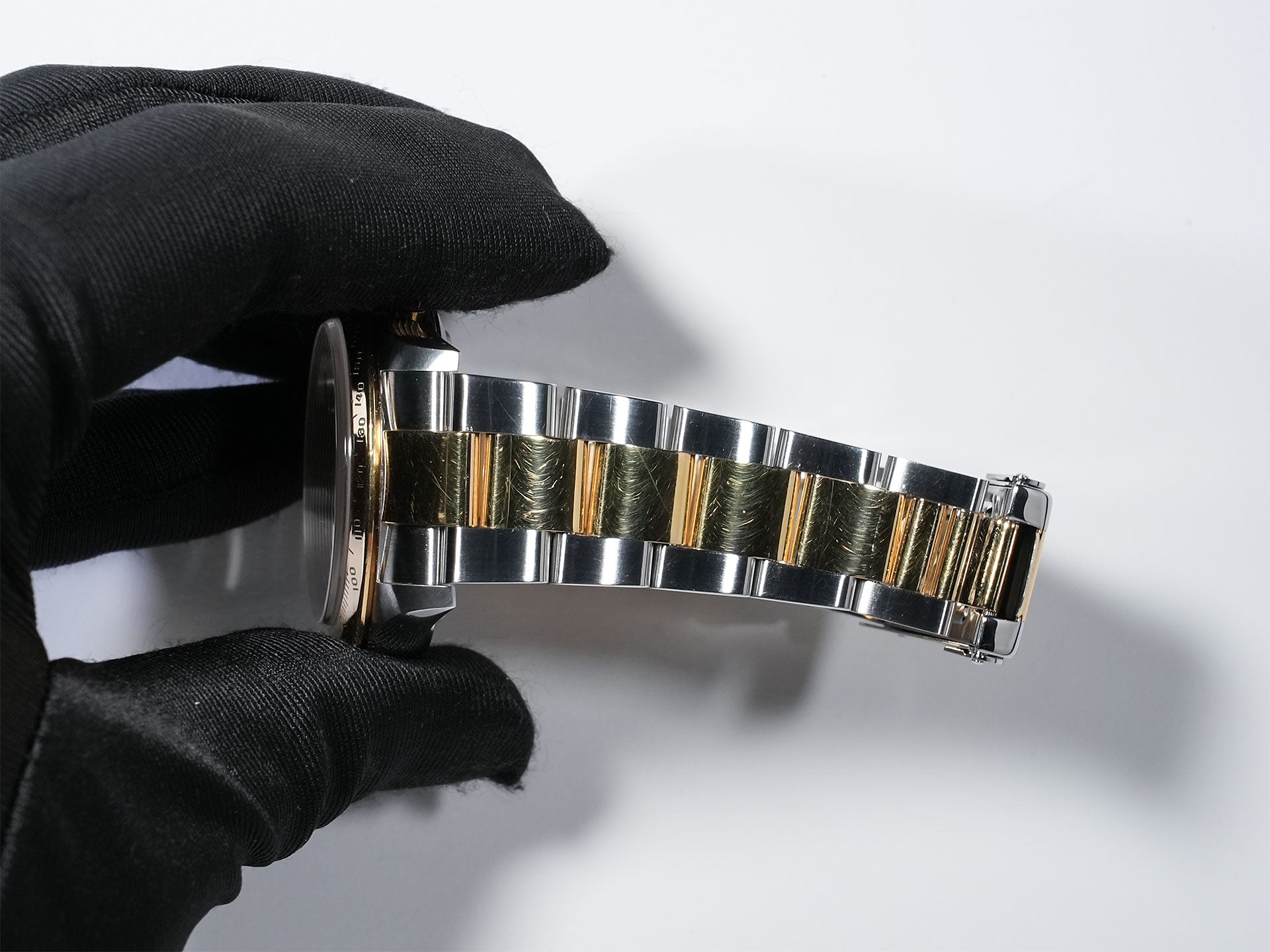 ロレックス デイトナ エルプリメロ Ref.16523G ステンレススチール/イエローゴールド シャンパン×8Pダイヤ文字盤 中古 w53hnfmn