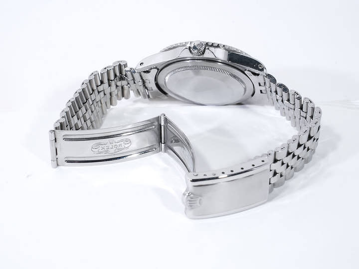 ROLEX GMT-Master Ref.1675 Stainless Steel Black Dial Oyster Bracelet Used 5ycczxkj