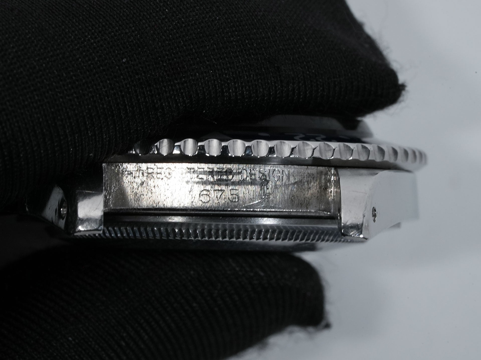 ROLEX GMT-Master Ref.1675 Stainless Steel Black Dial Oyster Bracelet Used 5ycczxkj