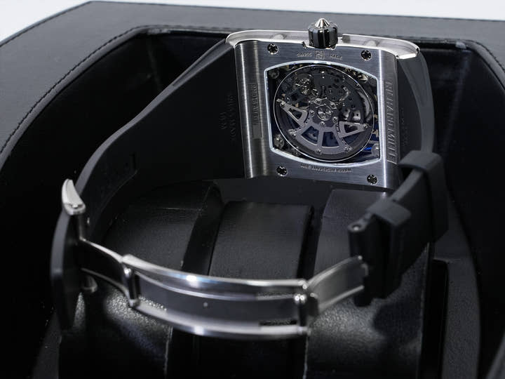 リシャールミル オートマティック エクストラフラット Ref.RM016 チタニウム スケルトン文字盤 美品 m6s7i2fe