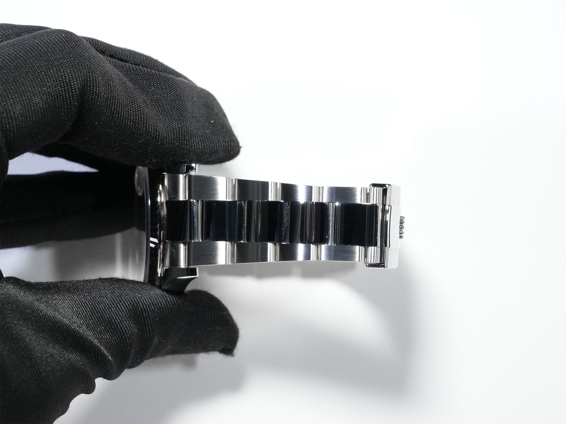 ロレックス デイトジャスト36 Ref.126234 ステンレススチール/ホワイトゴールド ブラック文字盤 オイスターブレスレット 美中古 2c43jnev