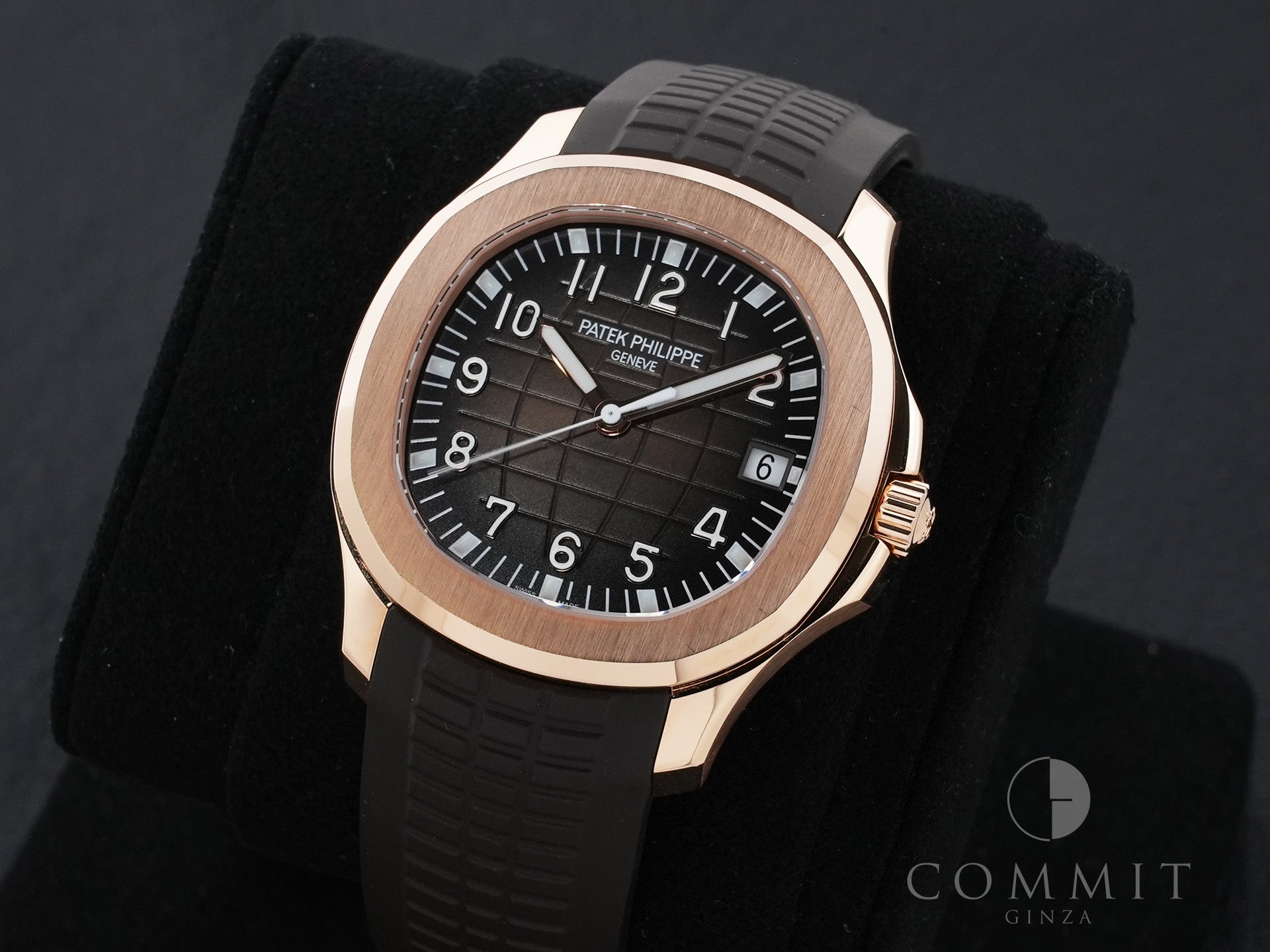 Patek Philippe Aquanaut Ref. 5167R-001 Rose Gold Brown Dial Pre-owned nbpezjwu