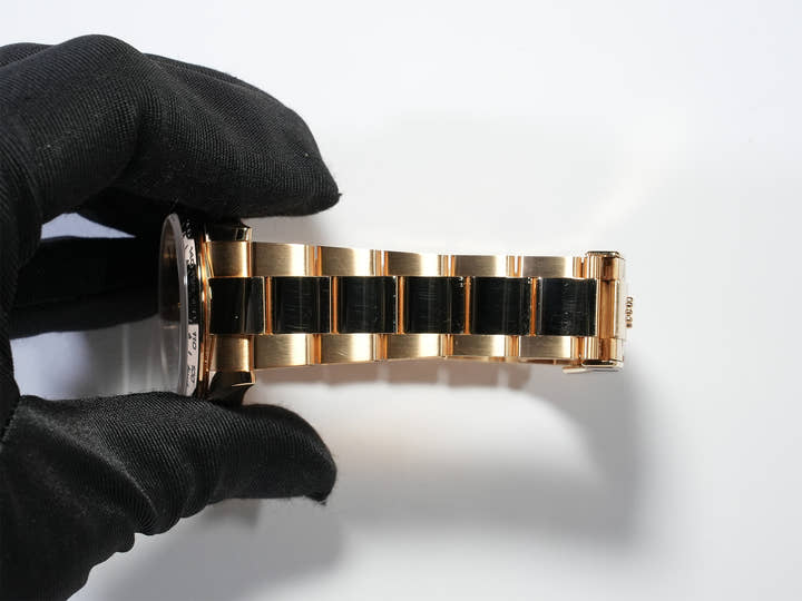 ロレックス デイトナ Ref.116508 イエローゴールド シャンパンxブラック文字盤 中古 cvamvewa