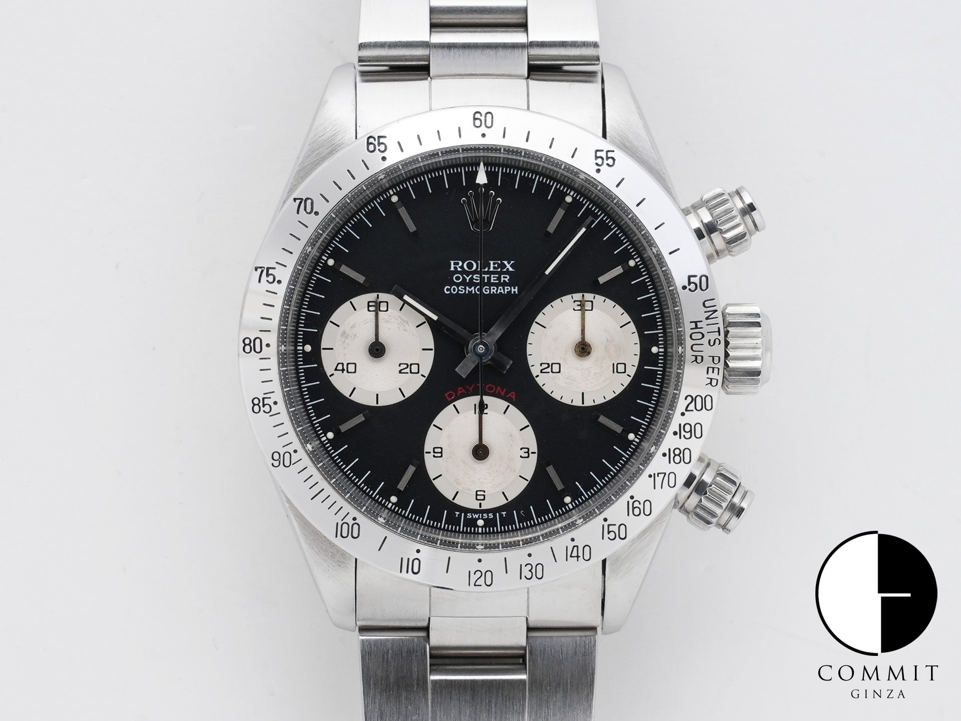 ROLEX Daytona Ref.6265 Stainless Steel Black Dial Used 4tmigfff