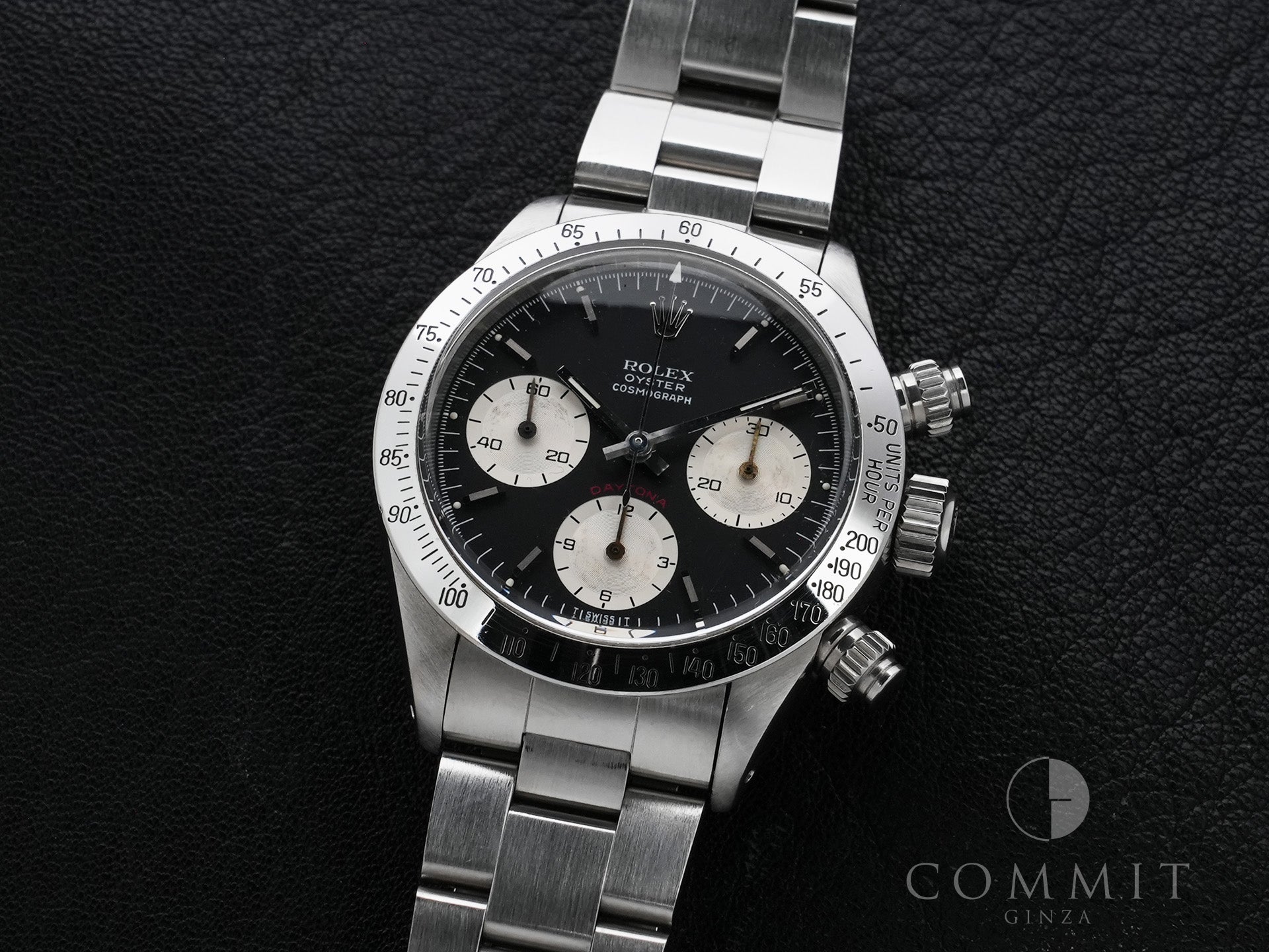 ROLEX Daytona Ref.6265 Stainless Steel Black Dial Used 4tmigfff
