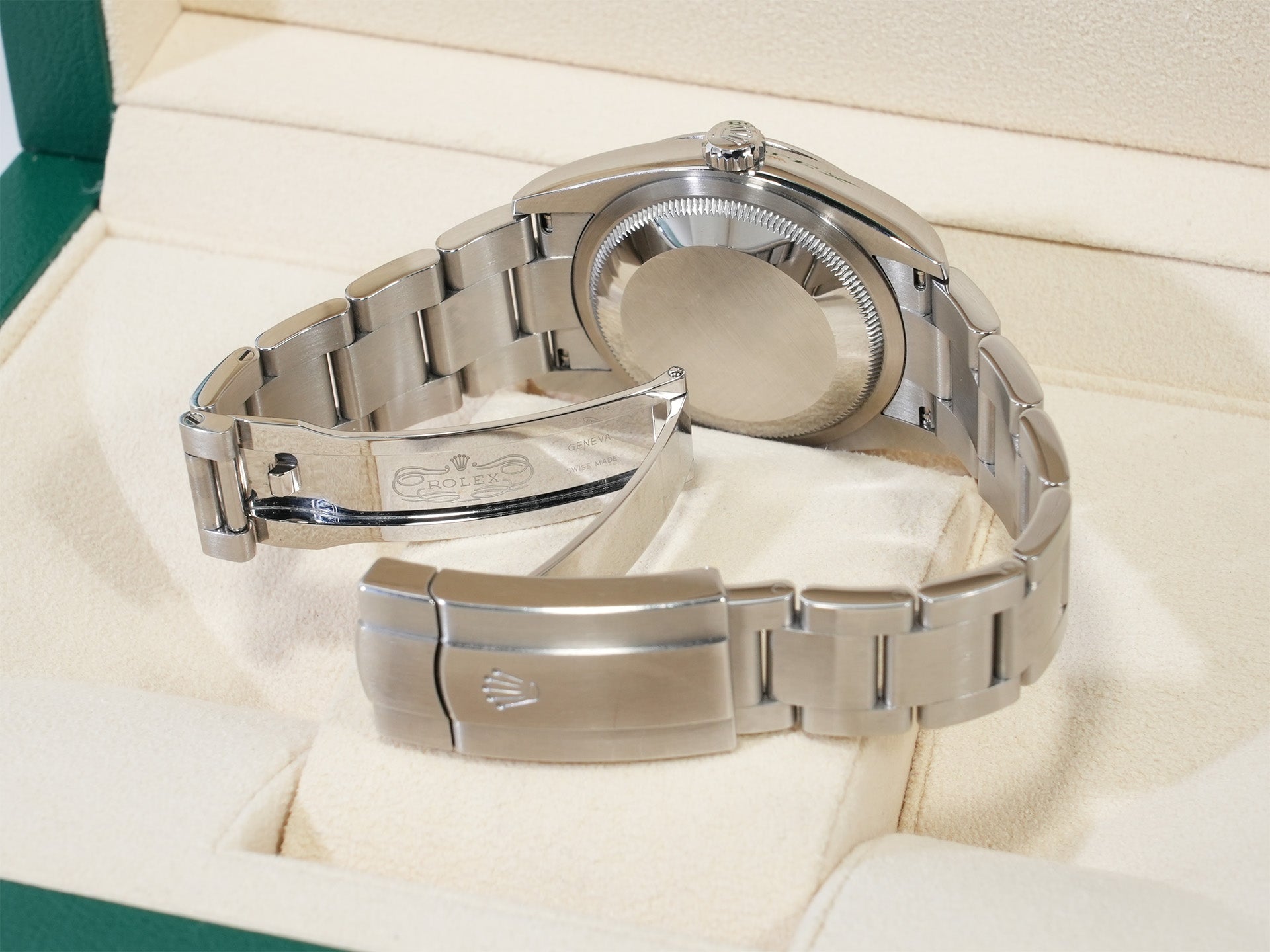 ロレックス オイスターパーペチュアル36 Ref.126000 ステンレススチール ブライトブルー文字盤 中古 n3hd4kc5