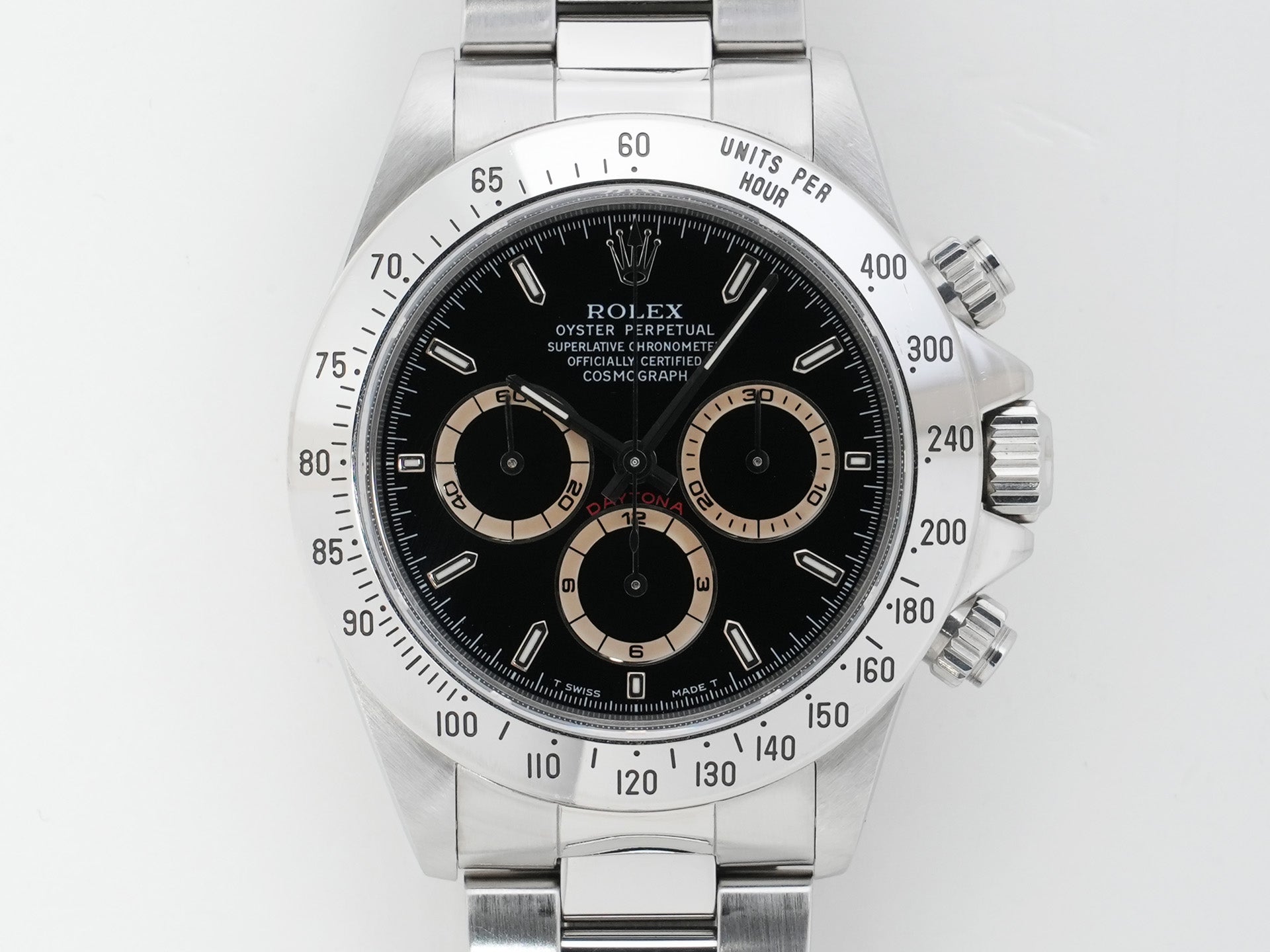 ロレックス デイトナ エルプリメロ Ref.16520 ステンレススチール ブラック文字盤 中古 gpdwftcw