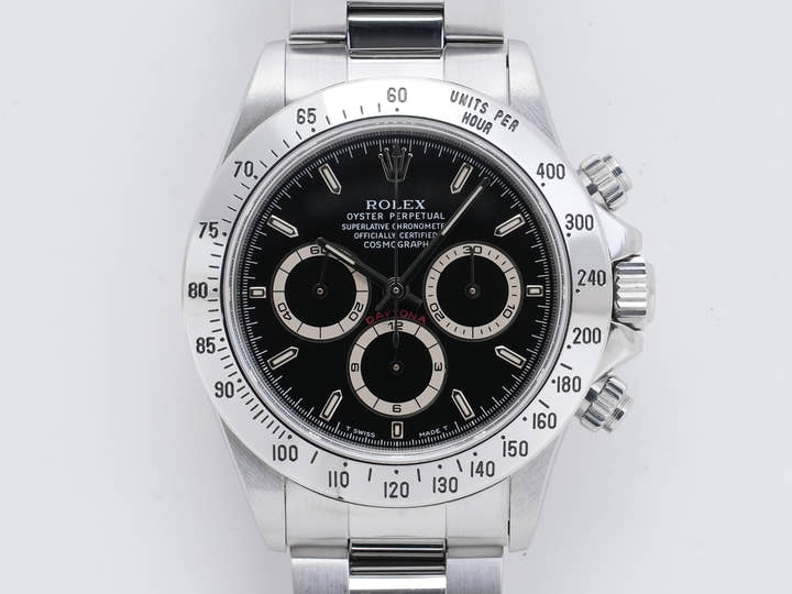 ロレックス デイトナ エルプリメロ Ref.16520 ステンレススチール ブラック文字盤 中古 uj2h6kbm