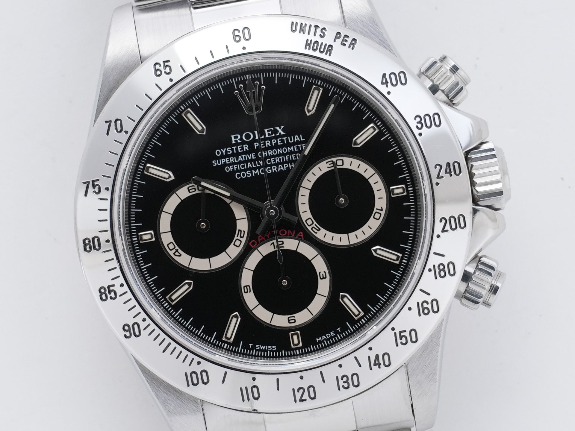 ロレックス デイトナ エルプリメロ Ref.16520 ステンレススチール ブラック文字盤 中古 uj2h6kbm