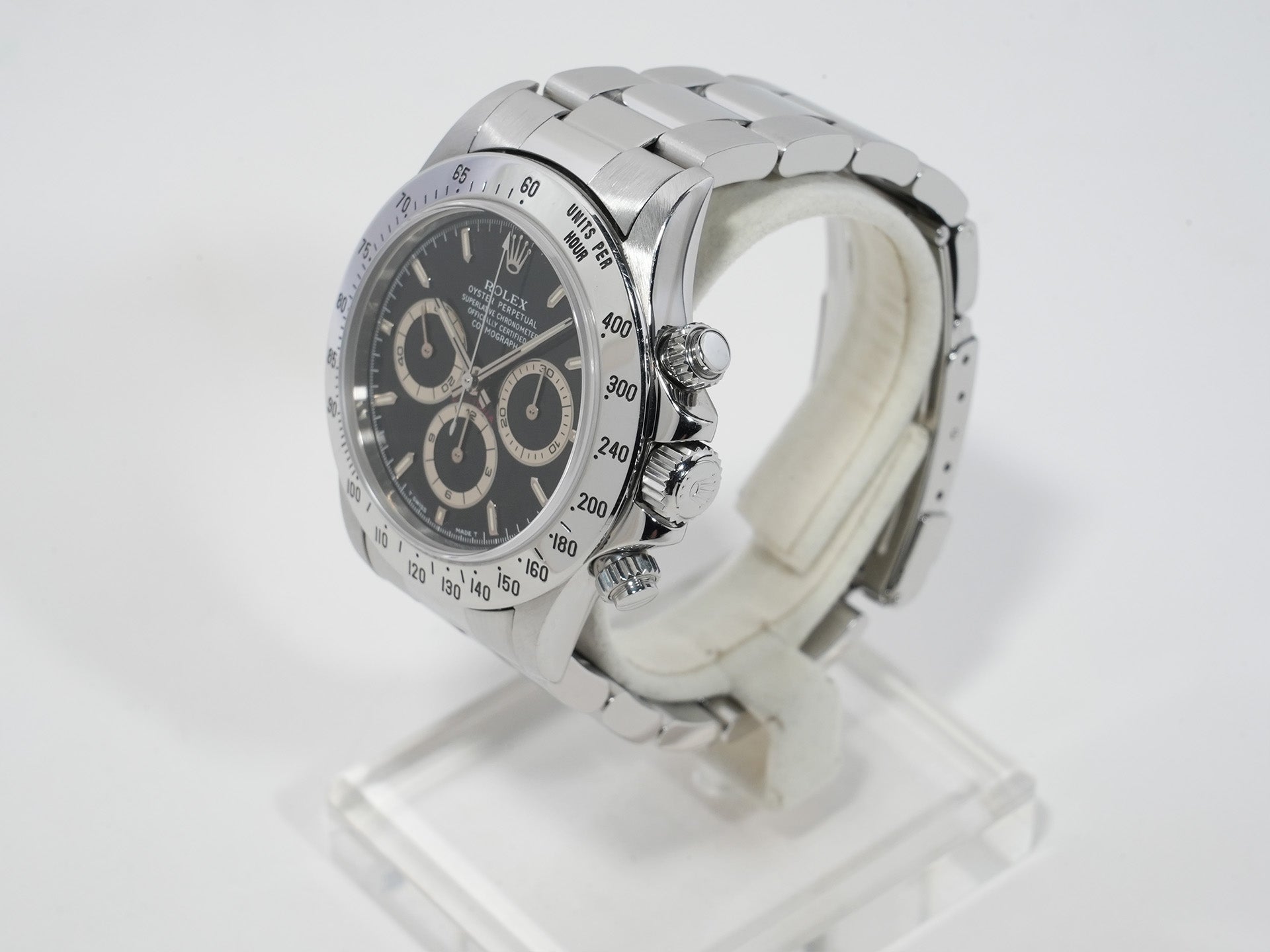 ロレックス デイトナ エルプリメロ Ref.16520 ステンレススチール ブラック文字盤 中古 uj2h6kbm
