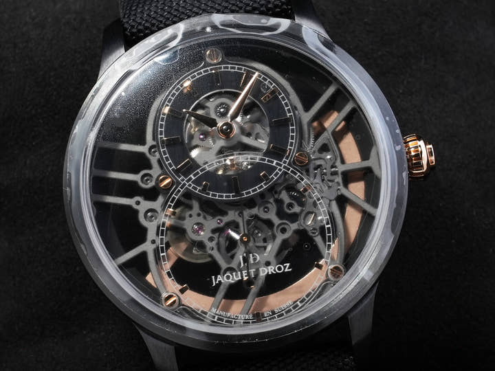 Jaquet Droz Grande Seconde Skelet-One Ref. J003525540 Black Ceramic Skeleton Dial Like New vzvwaegw