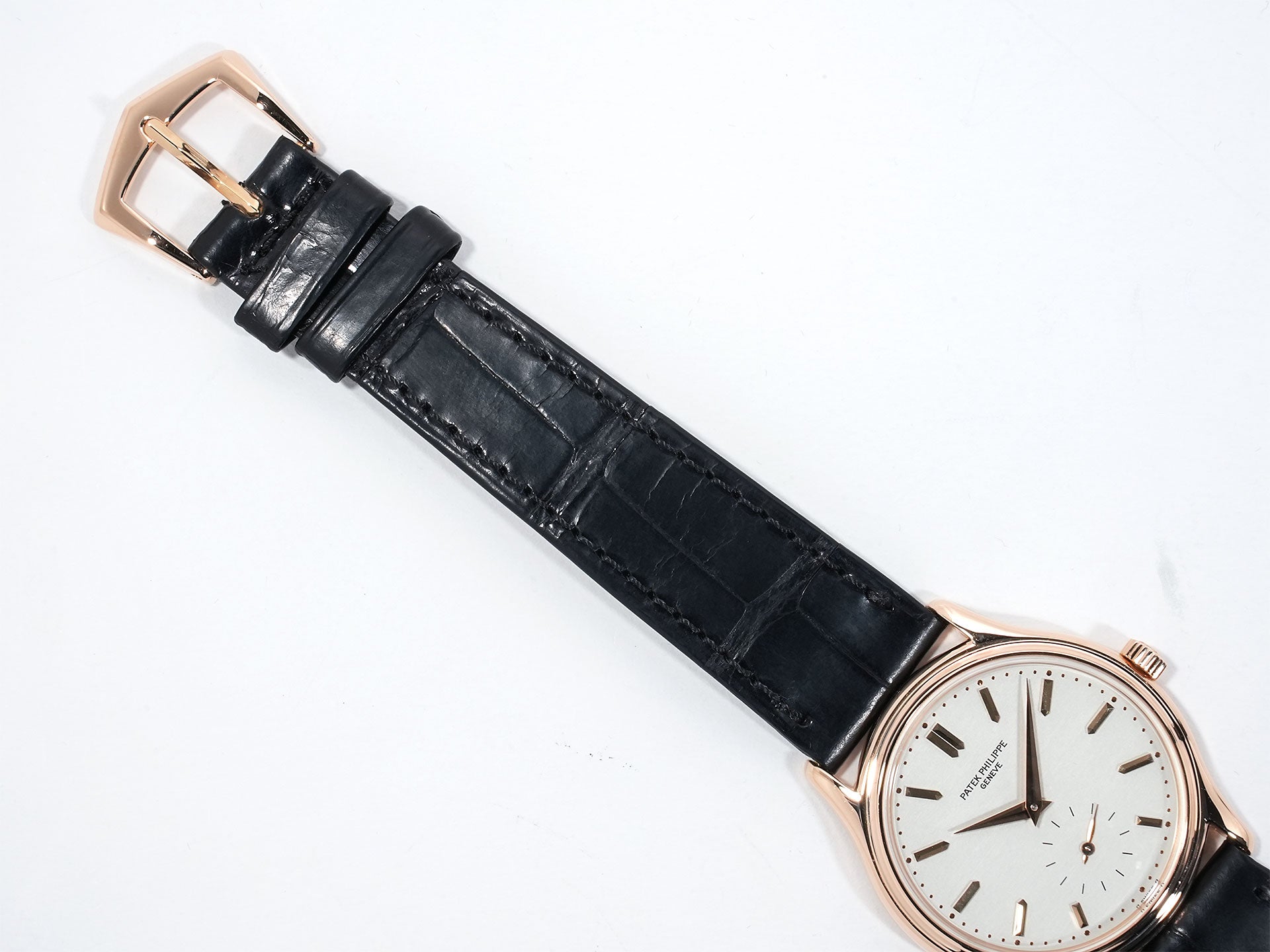 パテックフィリップ カラトラバ Ref.3923R ローズゴールド アイボリー文字盤 中古 kbys8e92