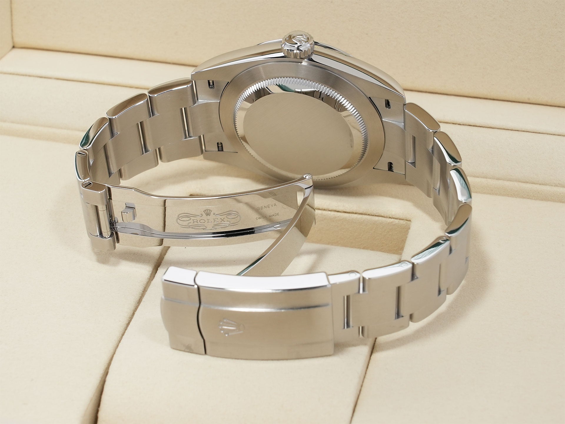 ロレックス オイスターパーペチュアル41 Ref.134300 ステンレススチール キャンディピンク文字盤 未使用 4dot6izy