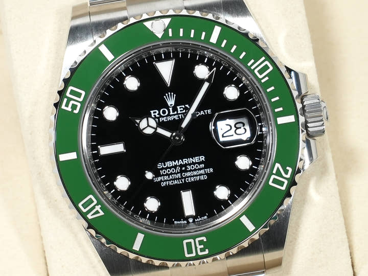 Rolex Submariner Date Ref.126610LV Stainless Steel Black Dial Unused 7rncmwnv