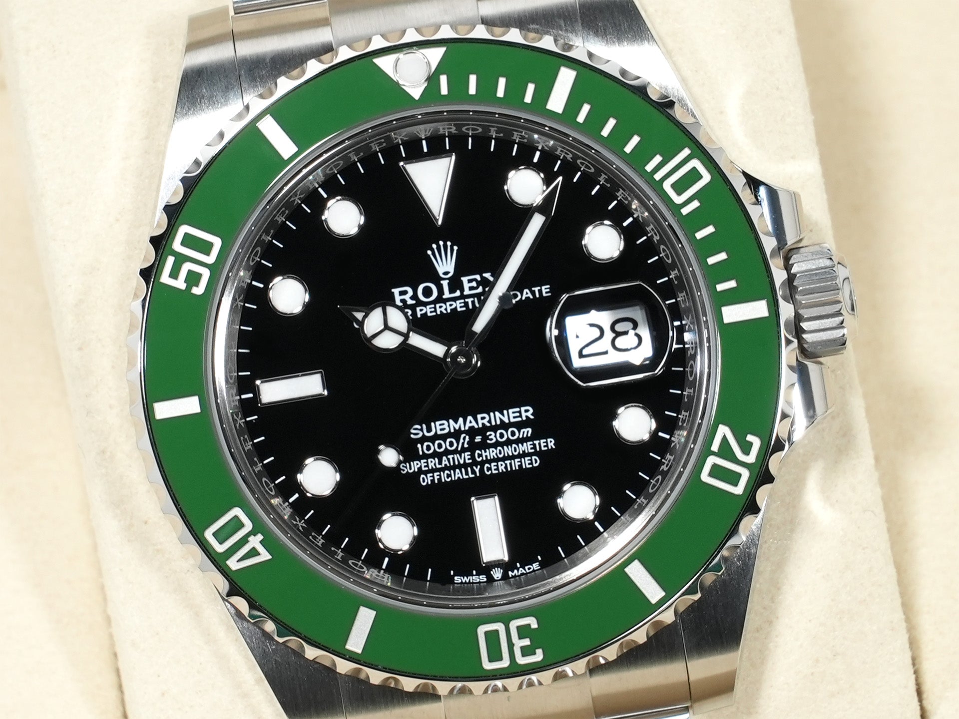 Rolex Submariner Date Ref.126610LV Stainless Steel Black Dial Unused 7rncmwnv