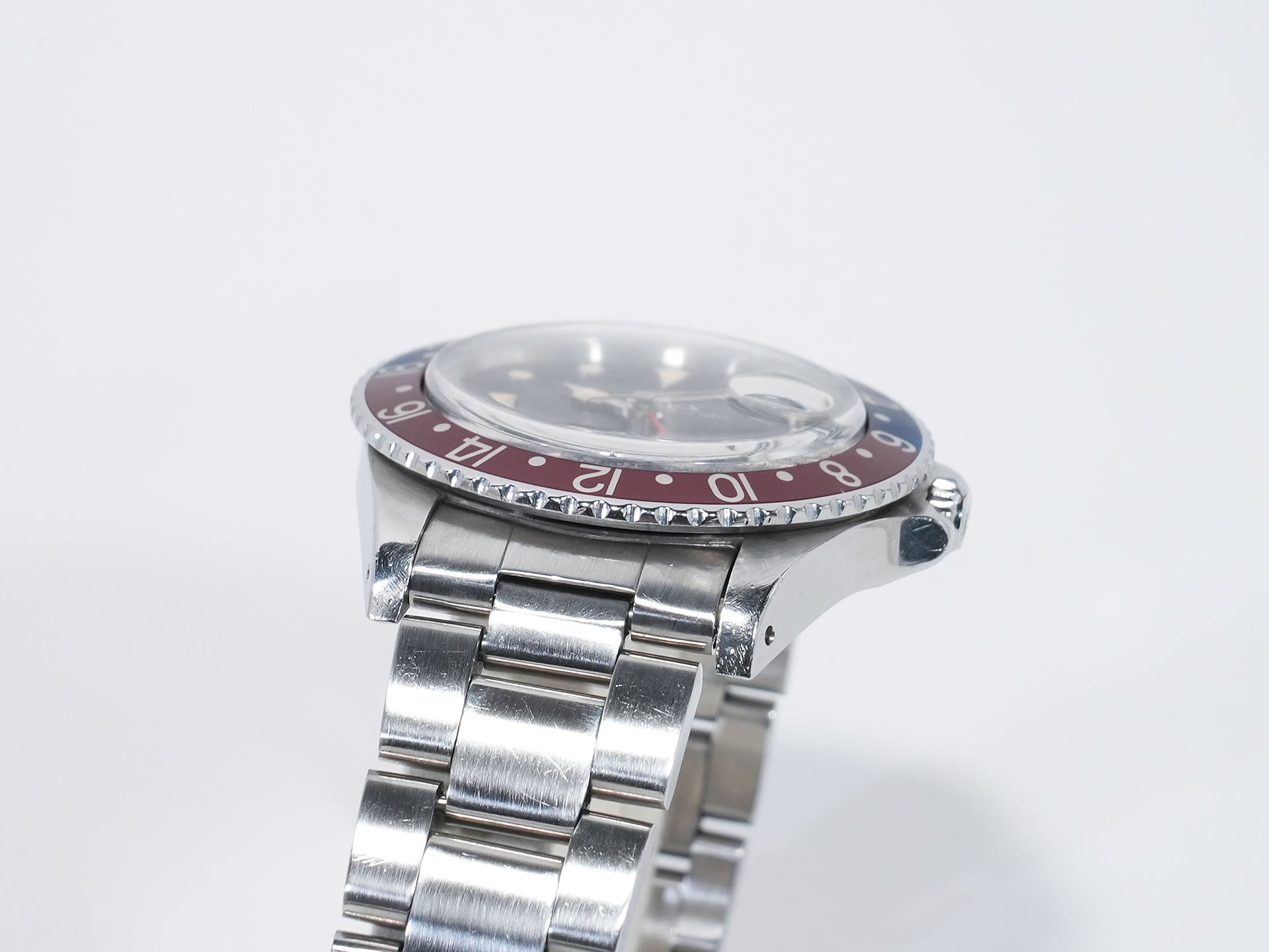 ロレックス GMTマスター Ref.16750 ステンレススチール ブラック文字盤 オイスターブレスレット 中古 r5atuk5h