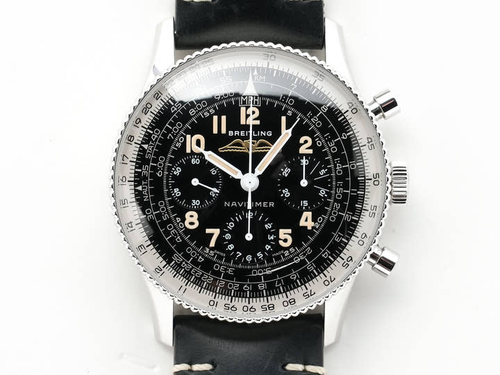 ブライトリング ナビタイマー REF.806 1959 リ・エディション リミテッド Ref.AB0910371B1X1 ステンレススチール ブラック文字盤 中古 9qs5chvy