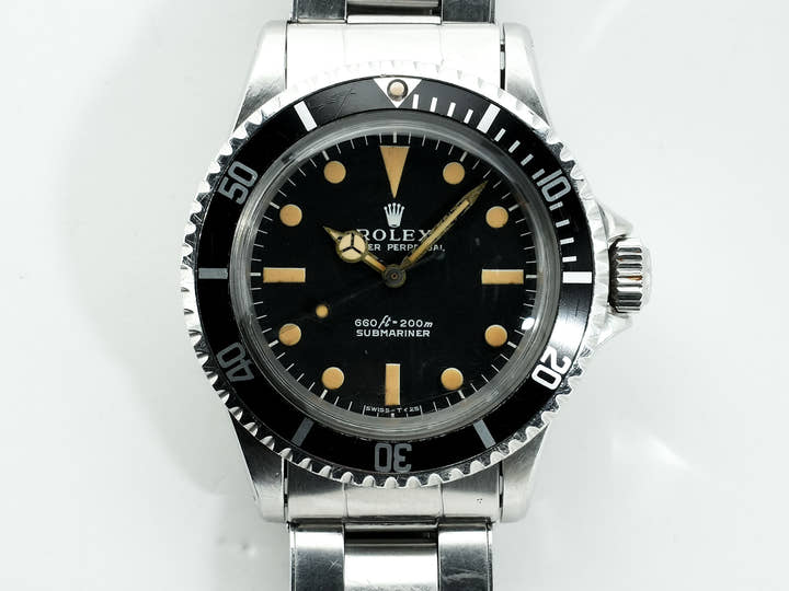 ロレックス サブマリーナー Ref.5513 ステンレススチール ブラック文字盤 中古 jiei37m4