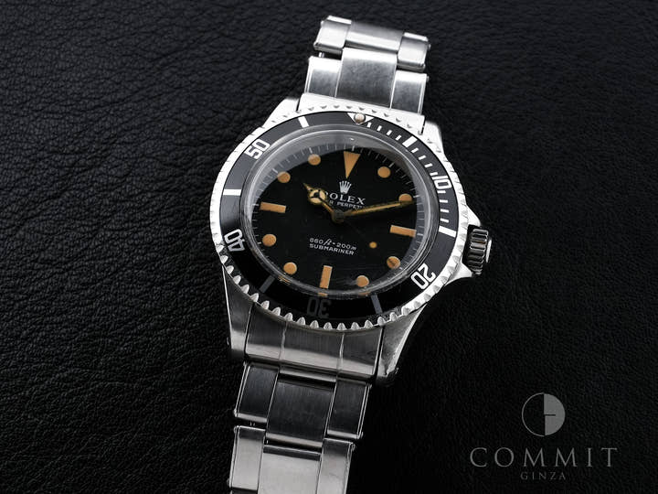 ロレックス サブマリーナー Ref.5513 ステンレススチール ブラック文字盤 中古 jiei37m4