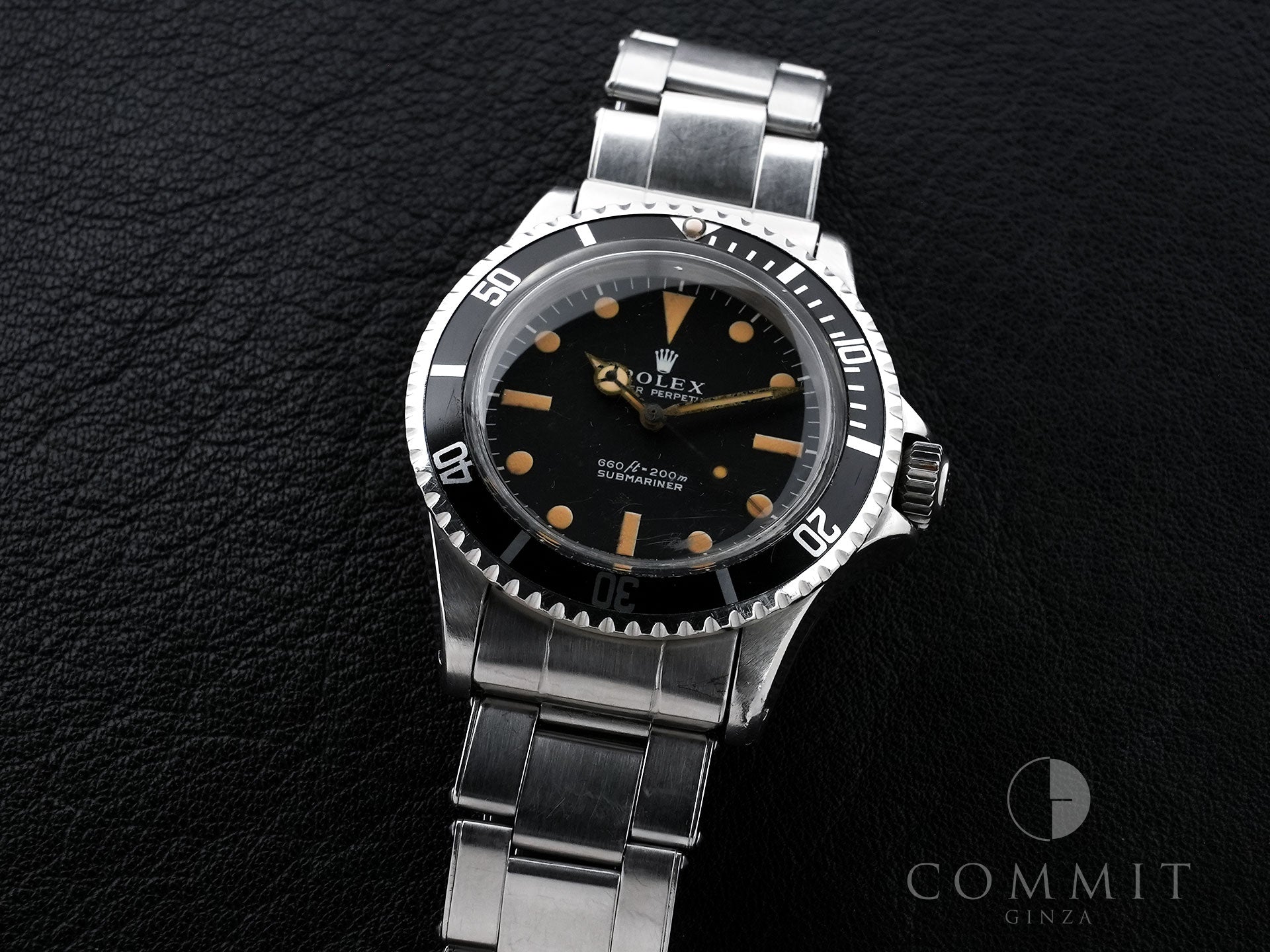 ロレックス サブマリーナー Ref.5513 ステンレススチール ブラック文字盤 中古 jiei37m4