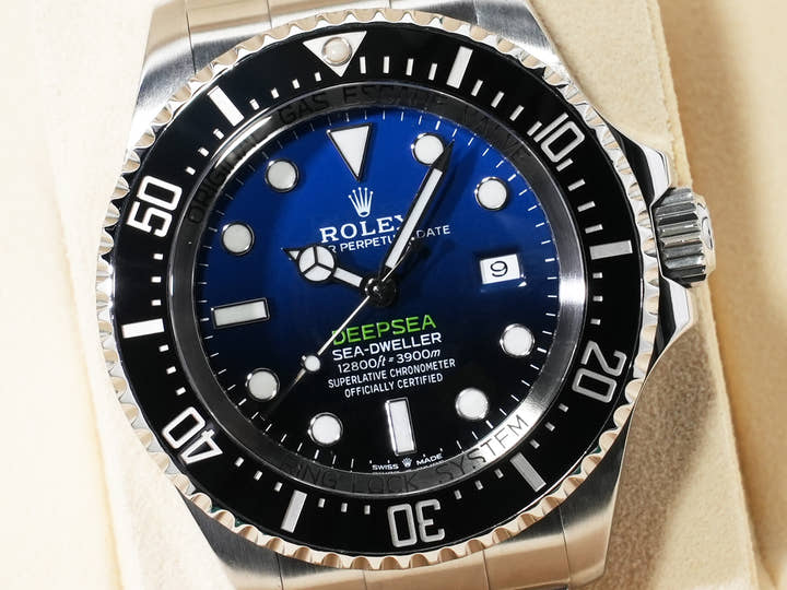 ロレックス シードゥエラー ディープシー Ref.126660 ステンレススチール D-BLUE文字盤 美中古 odkz9cq6
