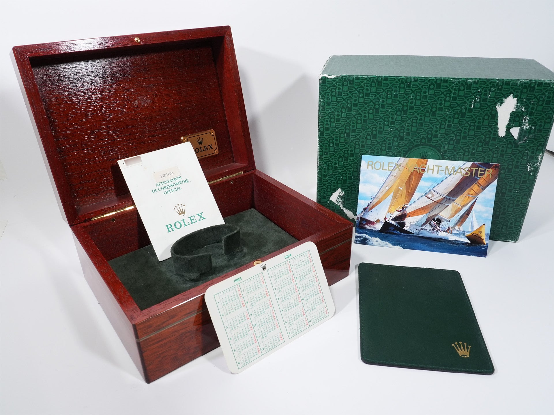 ロレックス ヨットマスター40 Ref.16628 イエローゴールド ホワイト文字盤 美中古 v3avck6a