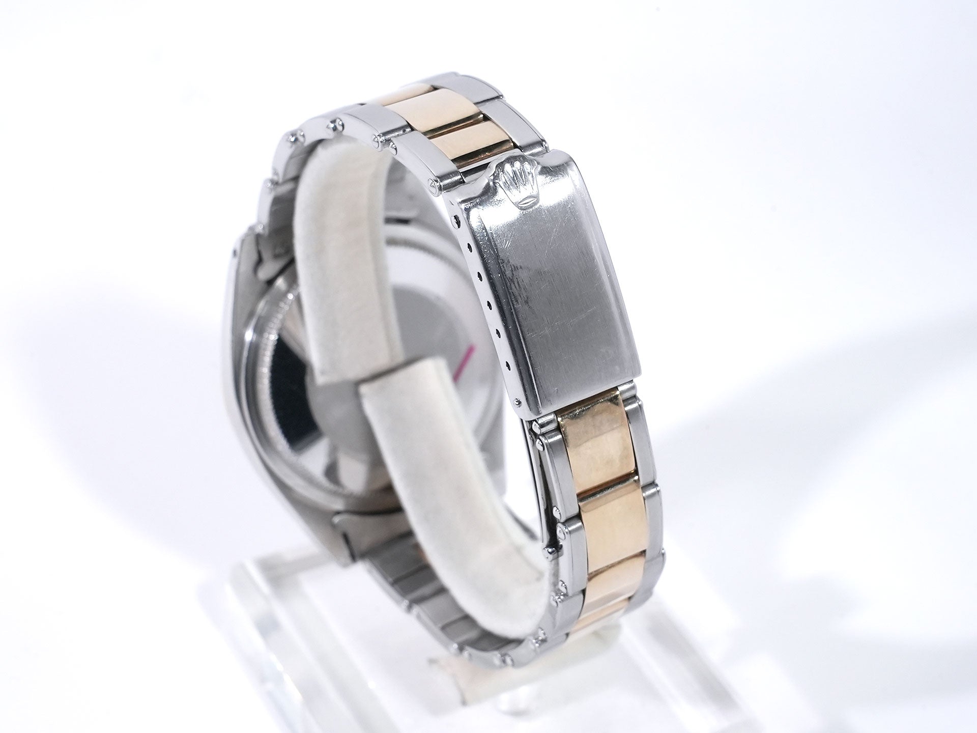 ロレックス ゼファー Ref.1008 ステンレススチール/イエローゴールド ブラック文字盤 中古 3xhdmku5