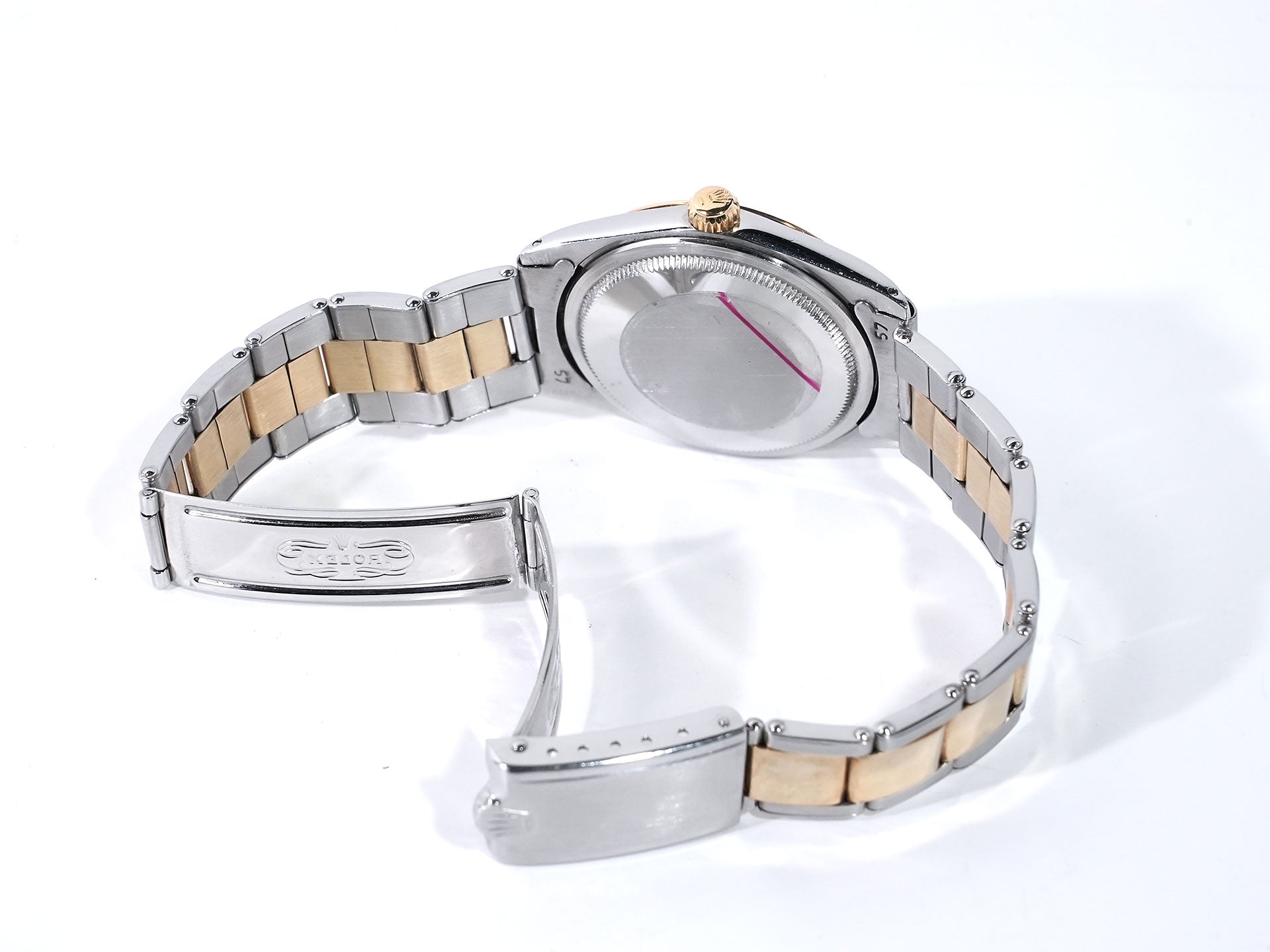 ロレックス ゼファー Ref.1008 ステンレススチール/イエローゴールド ブラック文字盤 中古 3xhdmku5
