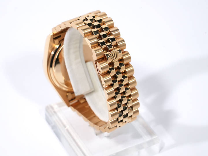 ロレックス デイトジャスト Ref.16018 イエローゴールド ブルーステラボイラーゲージ文字盤 中古 j7senwe6