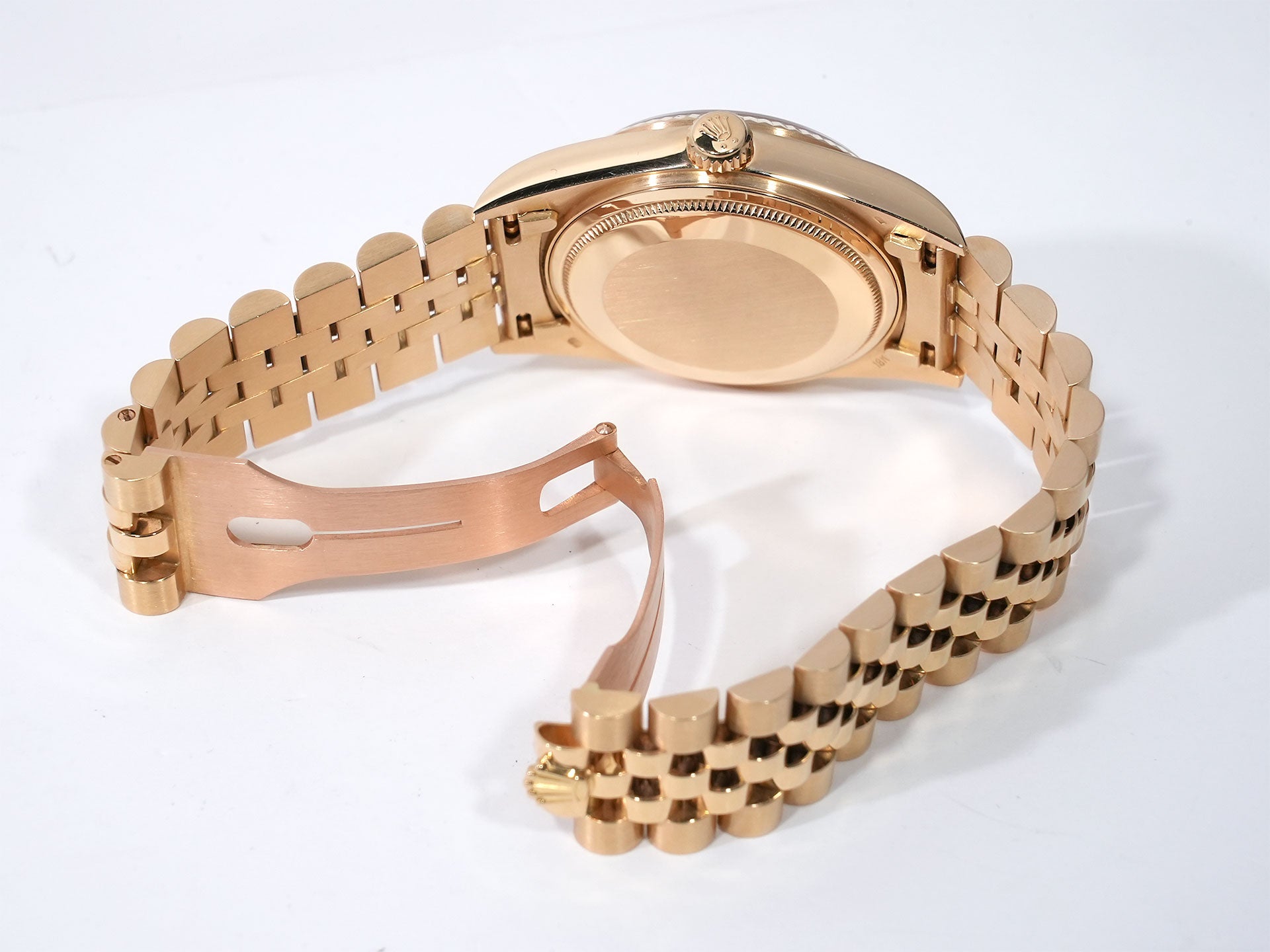 ロレックス デイトジャスト Ref.16018 イエローゴールド ブルーステラボイラーゲージ文字盤 中古 j7senwe6