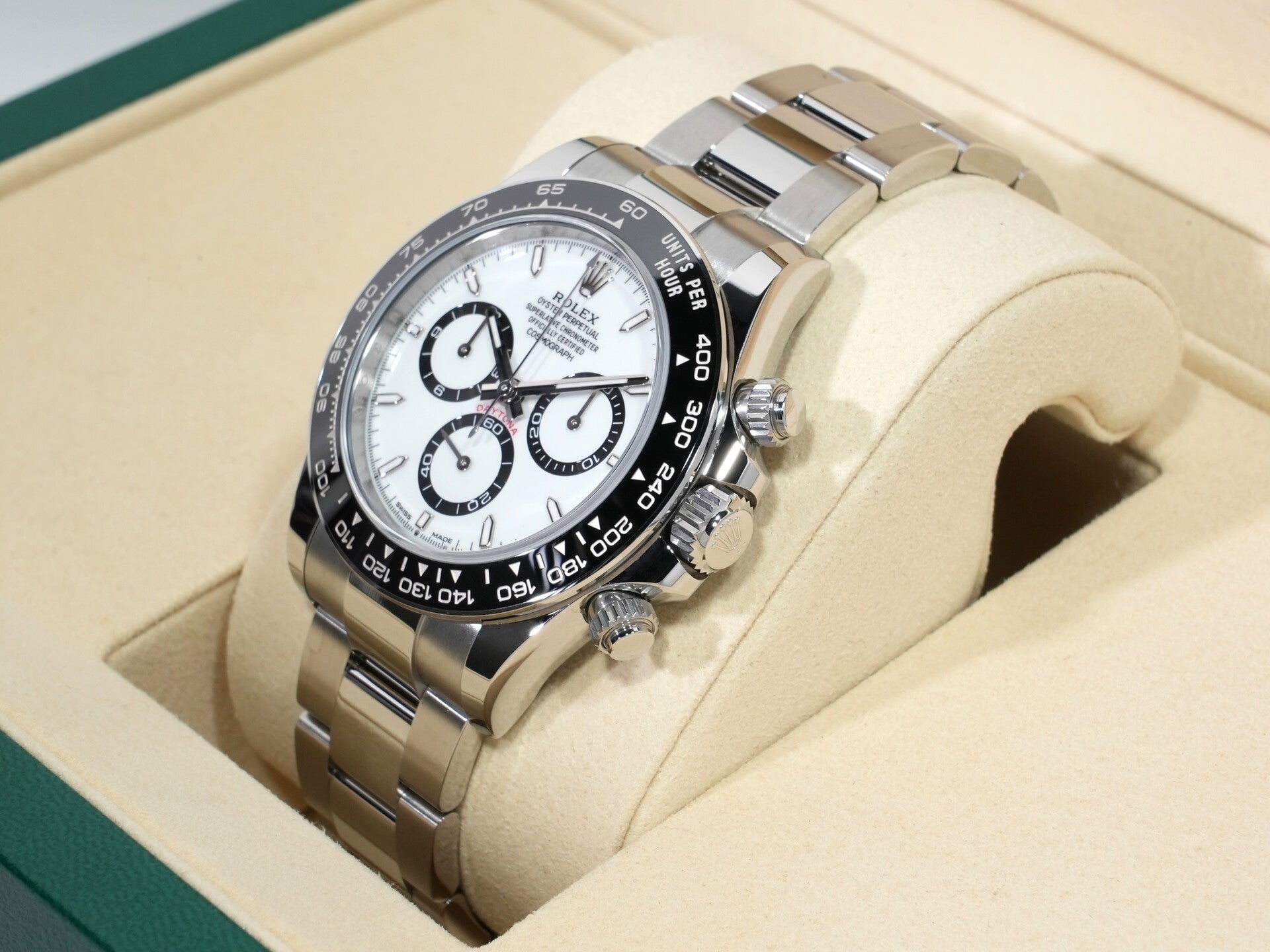 ロレックス デイトナ Ref.126500LN ステンレススチール ホワイト文字盤 未使用 knvjffuo