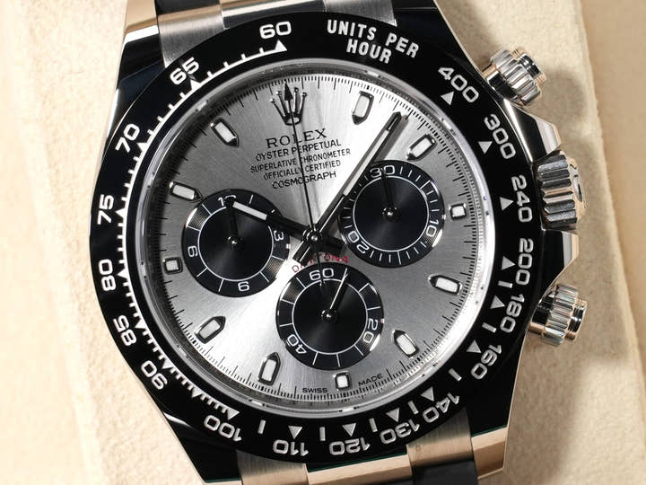 ロレックス デイトナ Ref.116519LN ホワイトゴールド スチールxブラック文字盤 極美品 axucmnb8