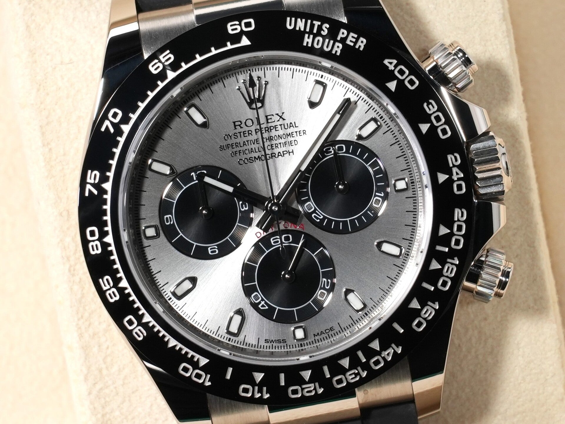 ロレックス デイトナ Ref.116519LN ホワイトゴールド スチールxブラック文字盤 極美品 axucmnb8