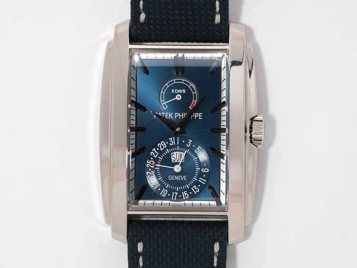 パテックフィリップ ゴンドーロ 8DAYS Ref.5200G-001 ホワイトゴールド ブルー文字盤 中古 htoyywv9