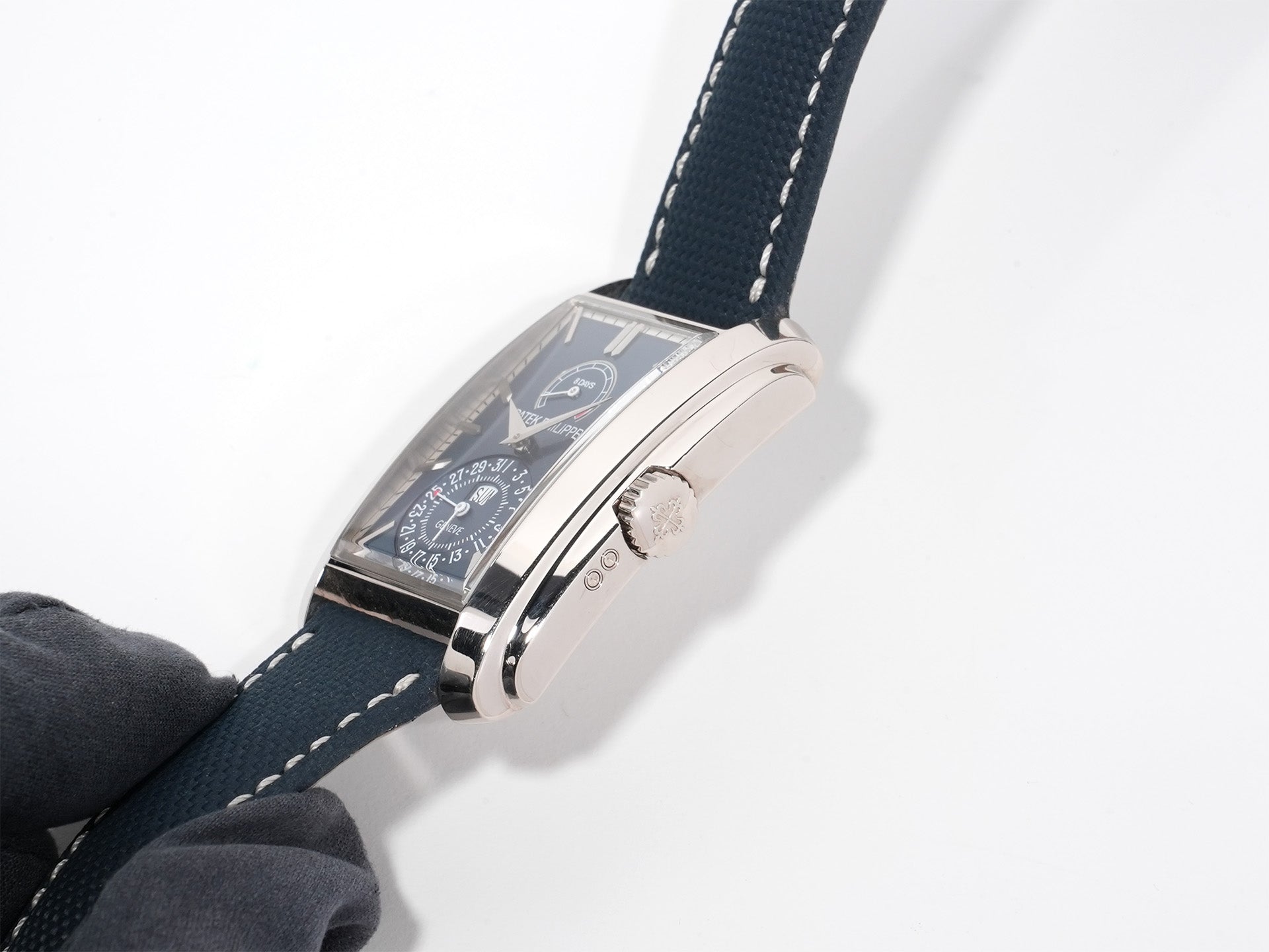 パテックフィリップ ゴンドーロ 8DAYS Ref.5200G-001 ホワイトゴールド ブルー文字盤 中古 htoyywv9