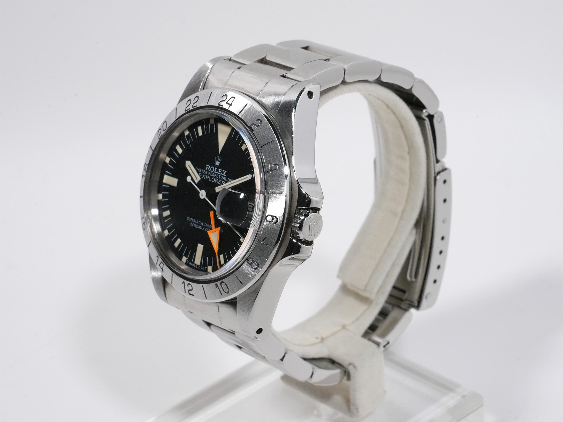 Rolex Explorer II Ref. 1655 Stainless Steel Black Dial Oyster Bracelet Used peordimm