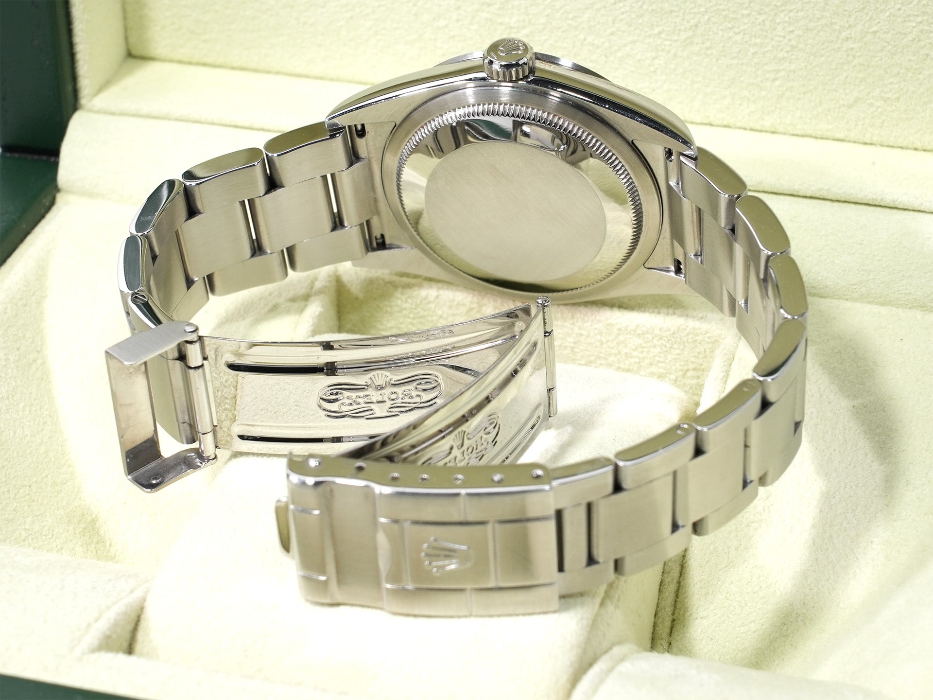 ロレックス エクスプローラーI Ref.114270 ステンレススチール ブラック文字盤 オイスターブレスレット 中古 9zhbpqsj