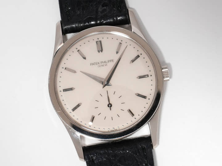 パテックフィリップ カラトラバ Ref.3796G-001 ホワイトゴールド アイボリー文字盤 中古 g8nahddp