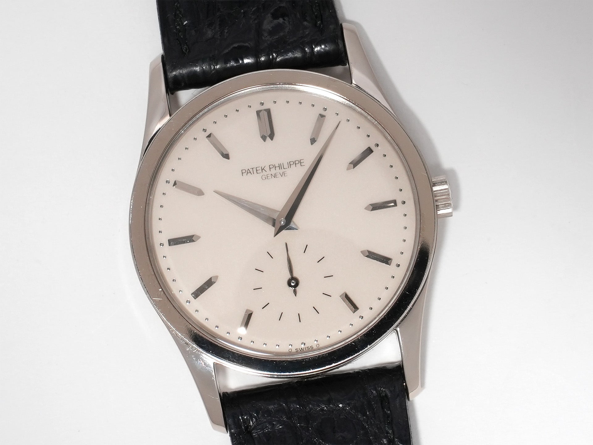 パテックフィリップ カラトラバ Ref.3796G-001 ホワイトゴールド アイボリー文字盤 中古 g8nahddp