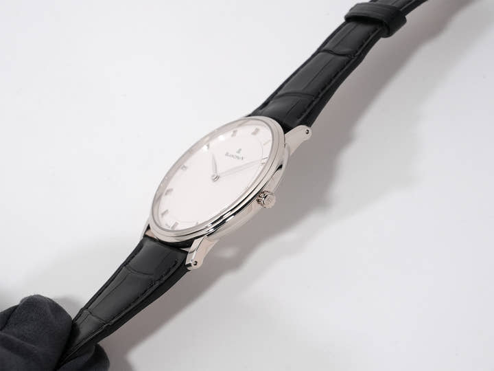 ブランパン ヴィルレ ウルトラスリム Ref.4053-1542-55 ホワイトゴールド ホワイト文字盤 中古 8d8iukth