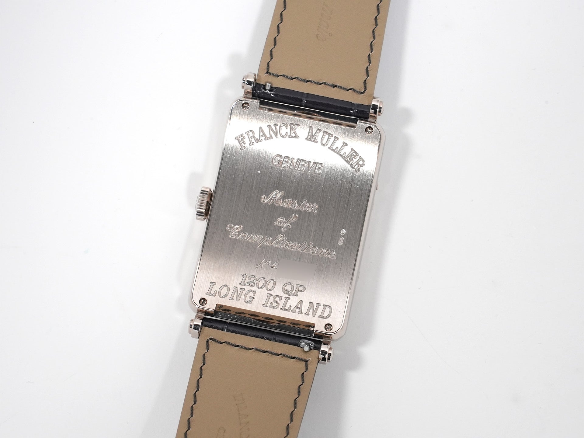 フランクミュラー ロングアイランド パーペチュアルカレンダー Ref.1200 QP ホワイトゴールド グレー文字盤 美中古 n84dzwsb