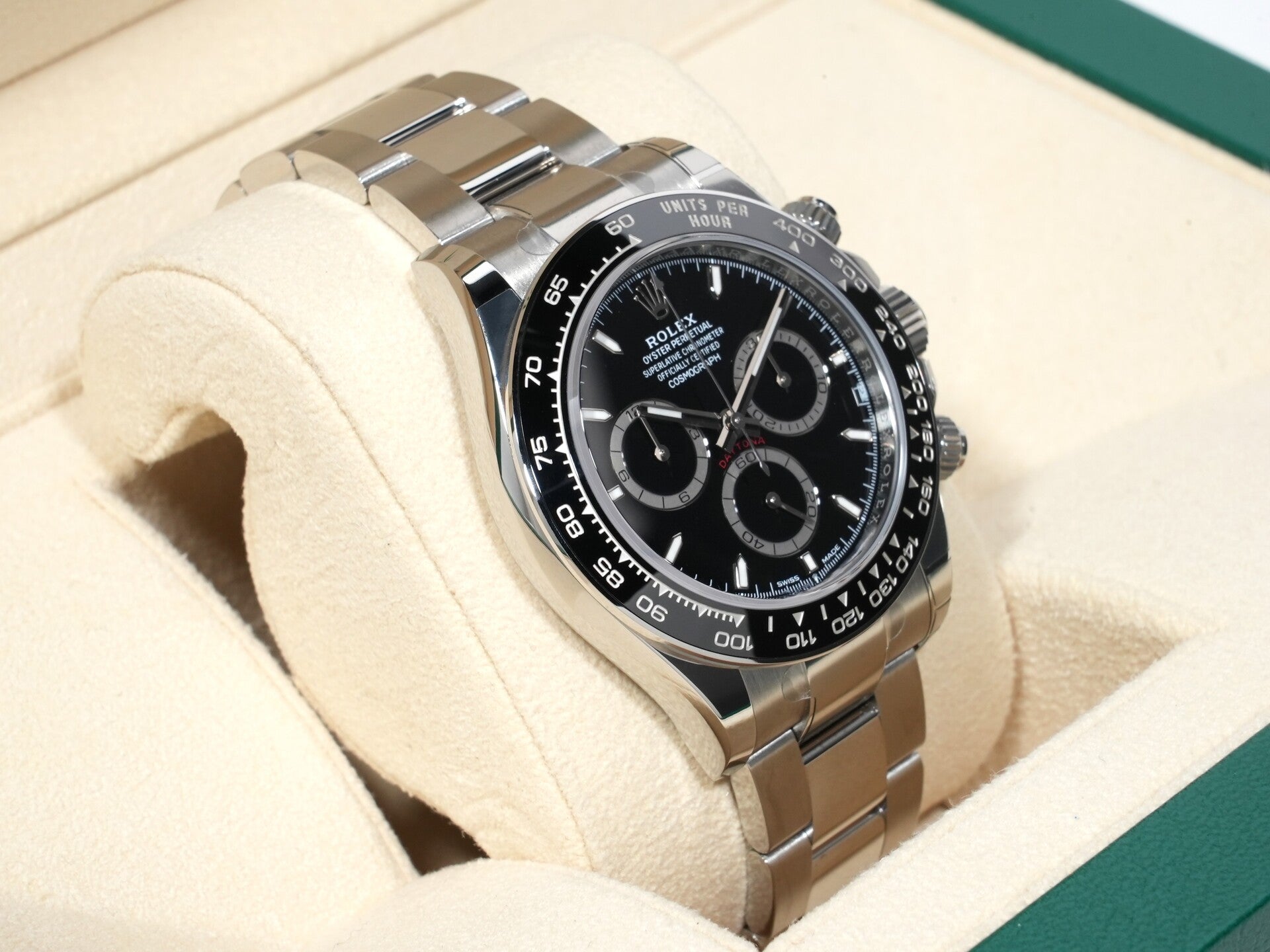 ロレックス デイトナ Ref.126500LN ステンレススチール ブラック文字盤 未使用 ytn7ecp8