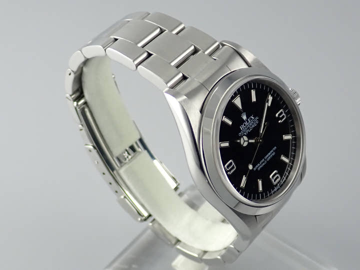 ロレックス エクスプローラーI Ref.14270 ブラック文字盤 中古 8explorer-278