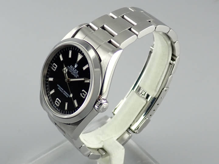 ロレックス エクスプローラーI Ref.14270 ブラック文字盤 中古 8explorer-278